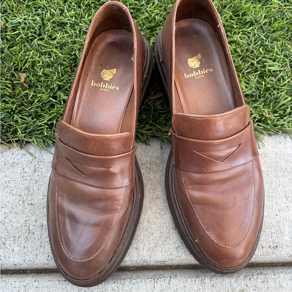 Bobbies Paris Women’s Brown Loafers - Picture 8 of 12